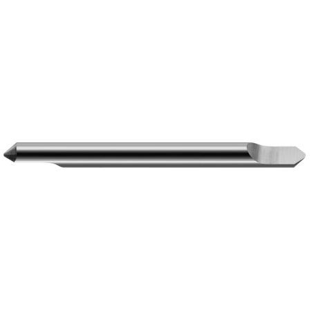 HARVEY TOOL Engraving Cutter - Tip Radius - Double-Ended, 0.2500", Length of Cut: 0.4380" 835016